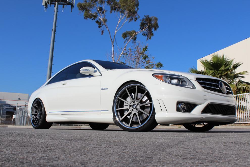 Koko Kuture Lindos Black on Mercedes Benz CL 63
